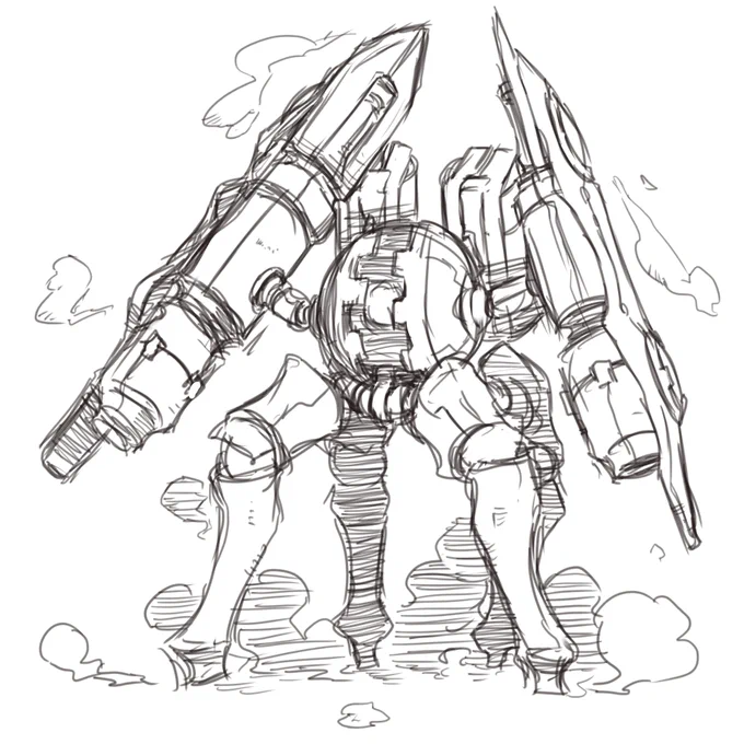機械的なモノ描ける人ってすごいですよね、ホント憧れます。