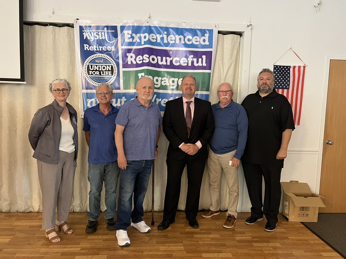 Another great afternoon with our Retiree Activists from RC 9 in the North Country. They are all in to “FIX TIER 6”<a href="/nysut/">NYSUT</a> <a href="/jkaseman/">Jennifer Kaseman</a> <a href="/MelindaJPerson/">Melinda Person 🍎✌🌈</a>