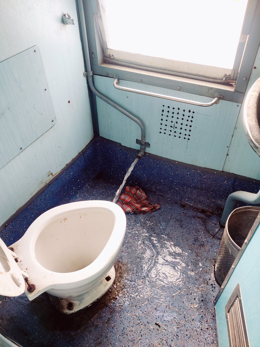 Train no 09068
Coach S2
Please do needful or water tank would not remain full.
 <a href="/IRCTCofficial/">IRCTC</a> <a href="/AshwiniVaishnaw/">Ashwini Vaishnaw</a> <a href="/RailMinIndia/">Ministry of Railways</a>