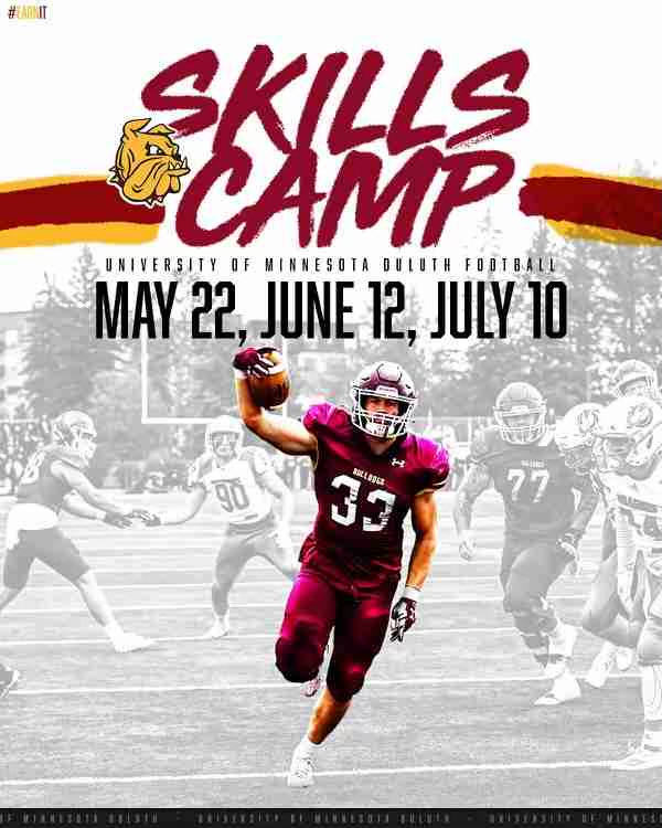 Thanks to <a href="/UMD_Football/">UMD Football</a> for the invite! <a href="/LitchFootball/">Litchfield Football</a> <a href="/CoachSolem2/">Grant Solem</a>