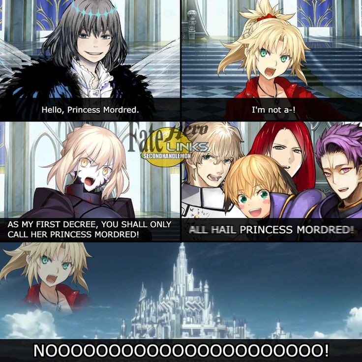 ALL HAIL PRINCESS MORDRED!!