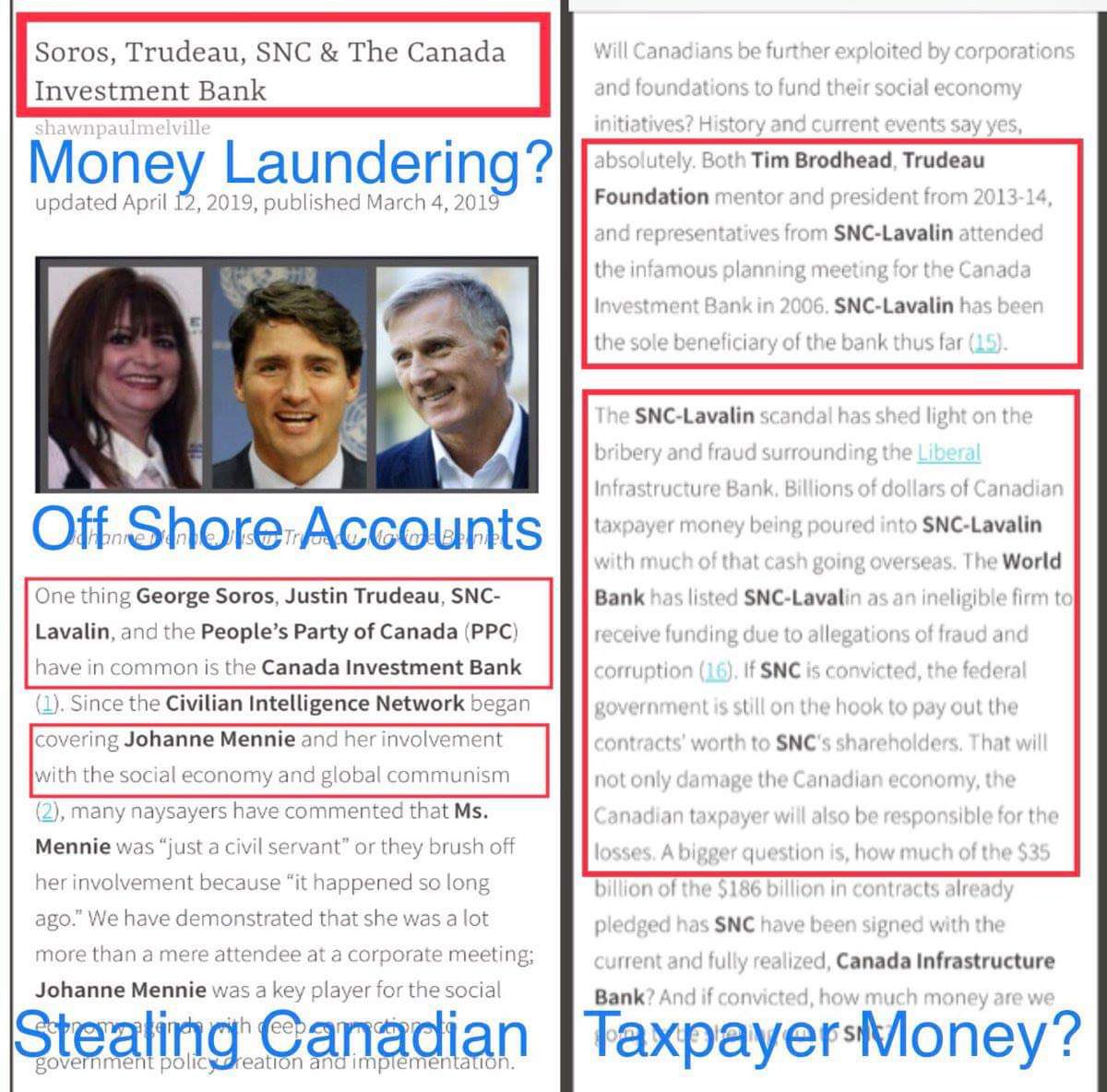 AGNCanada's tweet photo. @SBrunelle8 @Harmony47383691 @MadM0use @TheNewRight_HQ Your pathetic so called “leader” was more of a liberal than anything else during his entire #LibConArtist career. Praised China, funded a genocide in Sudan, was pro UN, WEF + immigration, voted for C-16, didn’t vote on C-71 or CPC’s motion against global compact. I could go on.. https://t.co/kG5oX2LBim