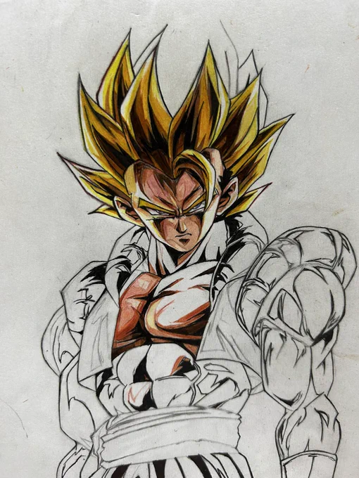髪後少し #模写