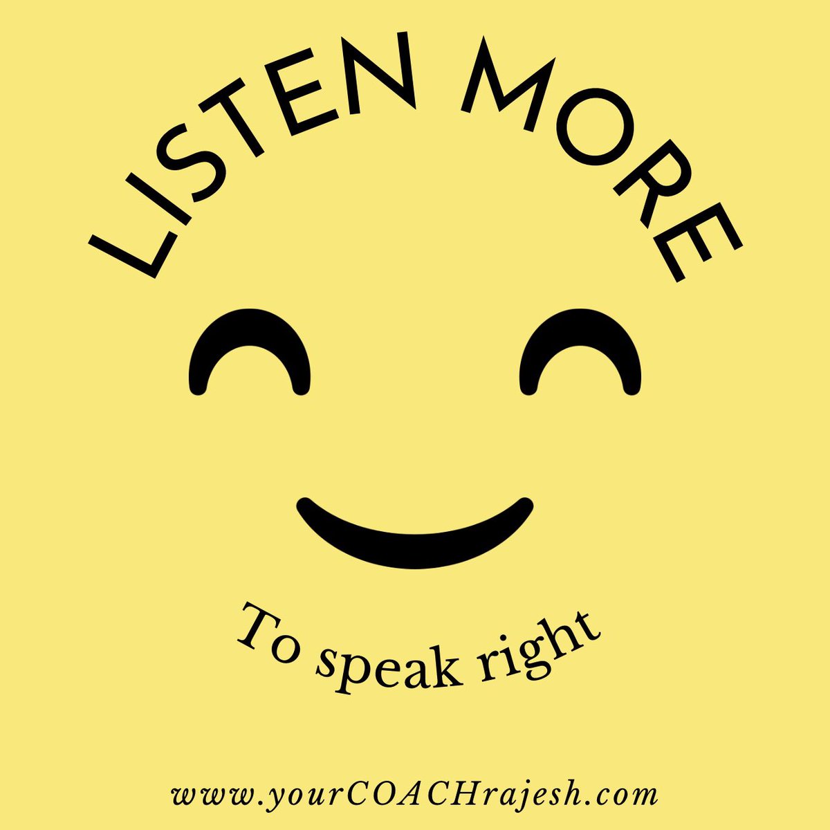 #Listen and you shall #learn. Listen to #respond . Not merely #reply or #react . Listening better can make you a better communicator. #wednesdaythought #communicatebetter #selfcare #selfhelp #corporatetrainer #communicationexpert