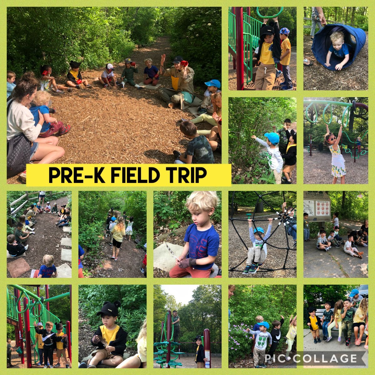 EPSD73's tweet image. The sun was shining today on our Pre-K field trip! Our students and staff spent time exploring the outdoors at the Emily Oaks Nature Center! #preKscience #fieldTRIP