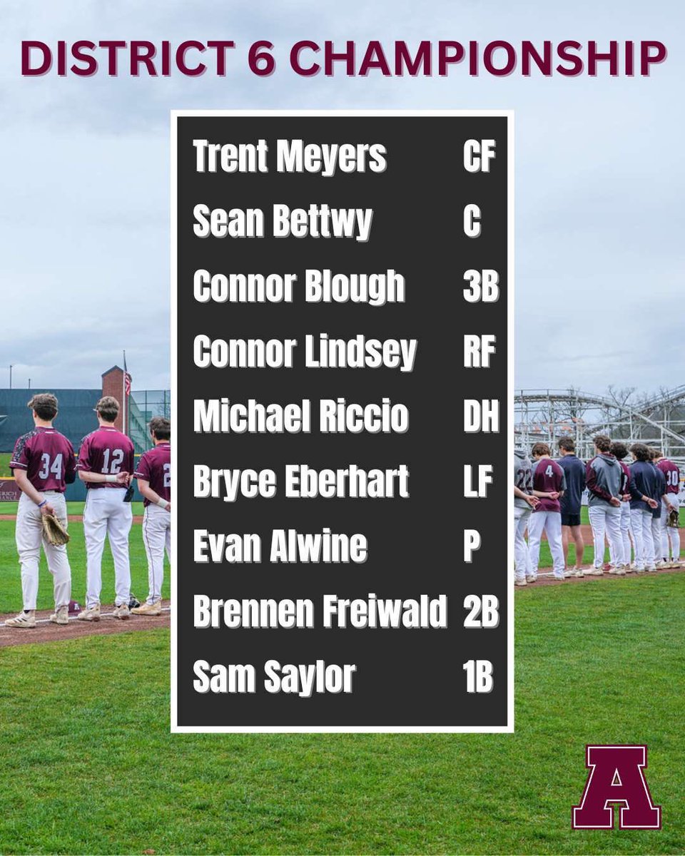BIGGEST GAME OF THE YEAR! the guys face state college on May 24th at 4:00 pm. The game will be at mount aloysius college. Tickets are sold here piaad6.hometownticketing.com/embed/event/77…