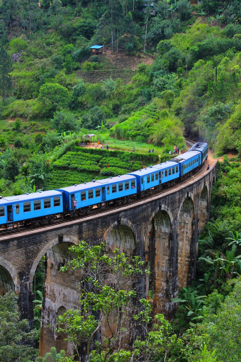 CeylonApex's tweet photo. The Nine Arches Bridge -
also called the Bridge in the Sky, is a viaduct bridge in Sri Lanka. It is one of the best examples of colonial-era railway construction in the country. https://t.co/7i9ffk34bf