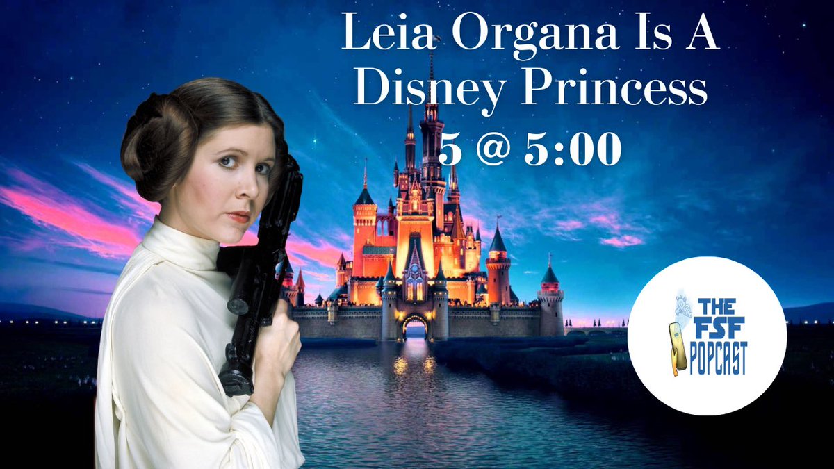 Tomorrows #Fiveat5 - Find out what makes #PrincessLeia a Disney #Princess - just like #SnowWhite, #Cinderella and others! 
ONLY on YouTube! 
5/24/23 5pm EST - youtu.be/r6JEbMOvTWs