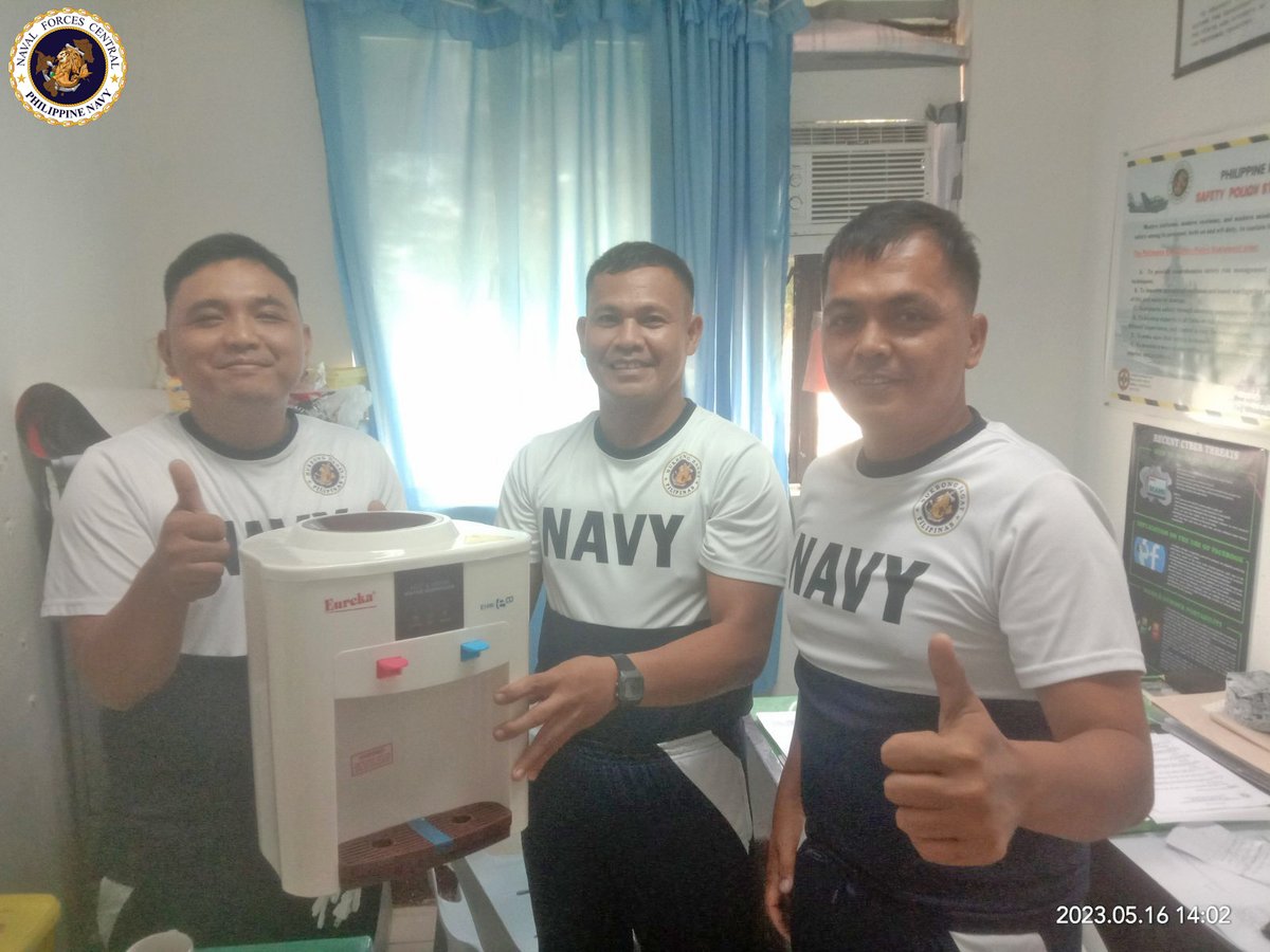 navforcentral's tweet photo. Naval Forces Central Receives Donations from PNCGEPAI

Read more:
https://t.co/KYlYnFBRer

#teamnavforcen
#ModernandMultiCapablePHNavy 
#AFPyoucanTRUST https://t.co/O41kQwSFn0
