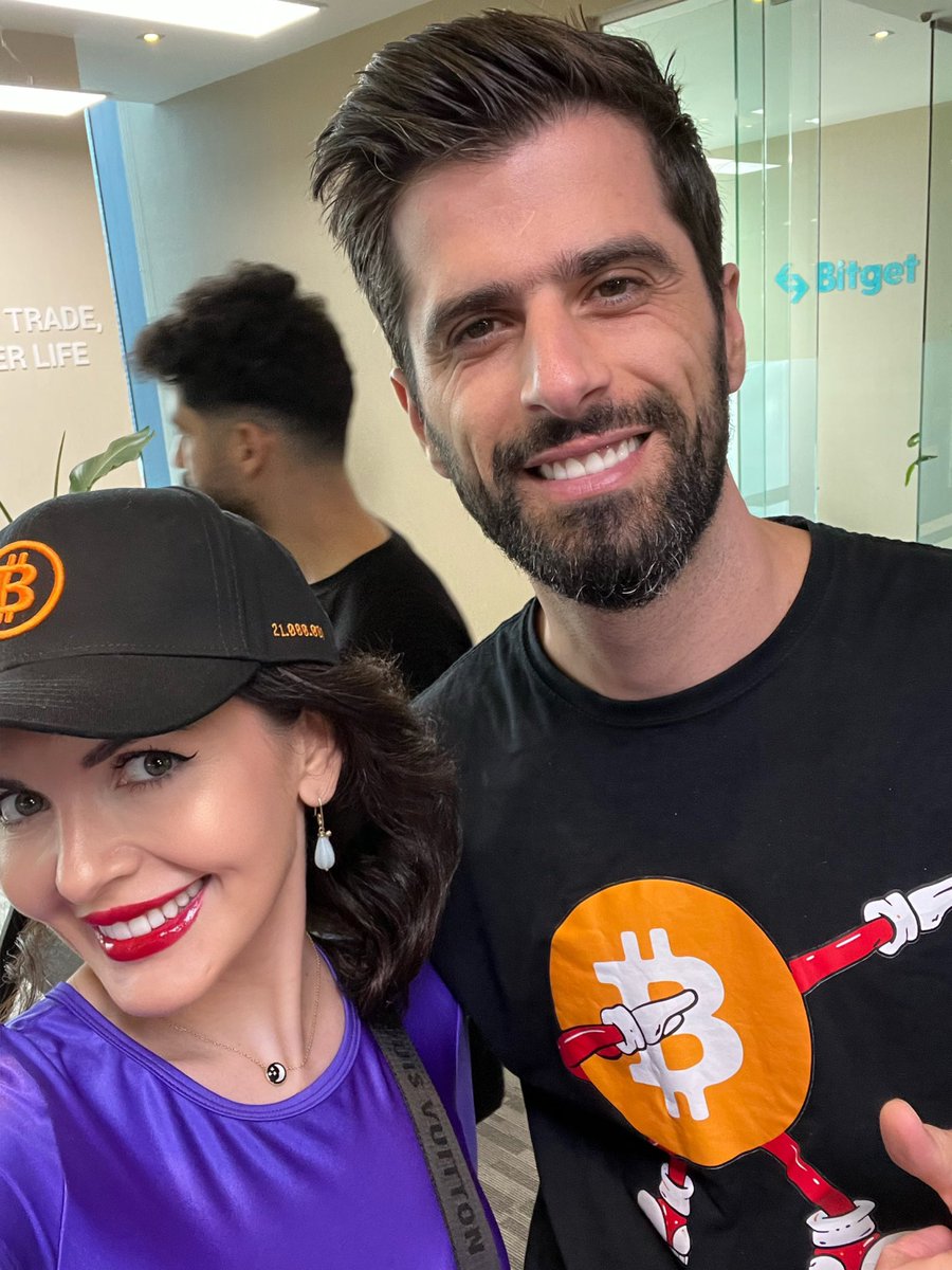 maria_andersen_'s tweet photo. I had a great time yesterday celebrating Bitcoin Pizza Day 🍕 at #BitgetDubai #Bitgetglobal #Davincij15 #Realcryptojamie #BitgetPizzaDay https://t.co/dNPnV8a18E