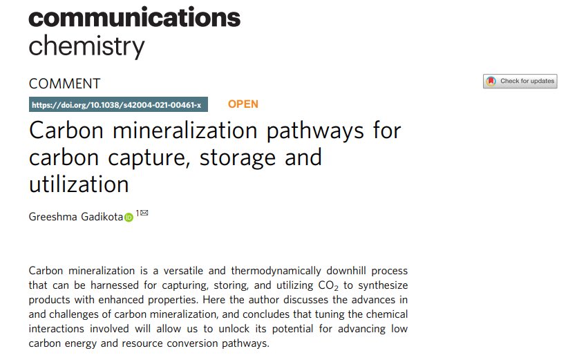 Worth reading @NatureComms 
#CarbonCapture