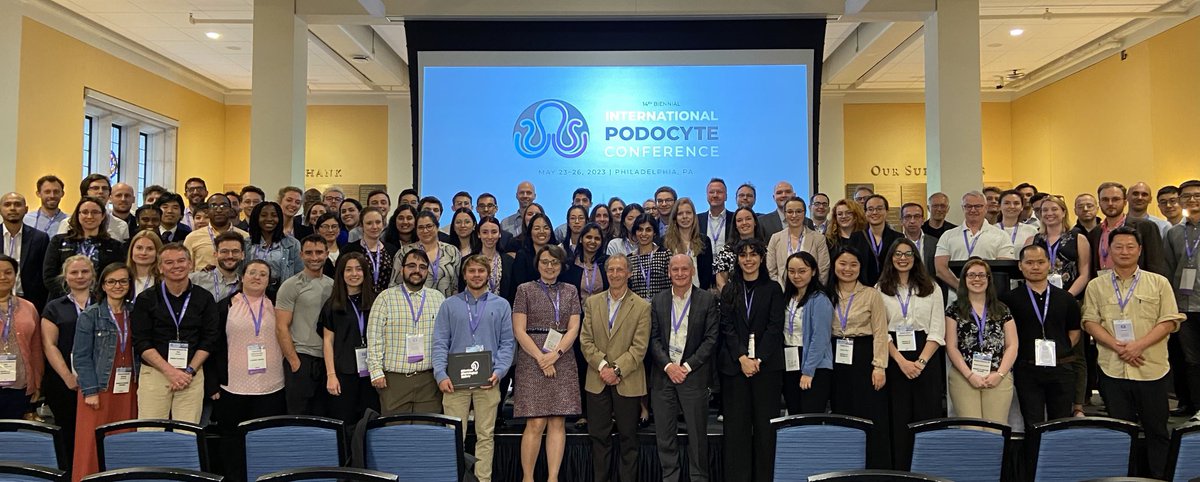 The future in nephrology is super bright #podo23 young investigator meeting. Watch out for these young people !