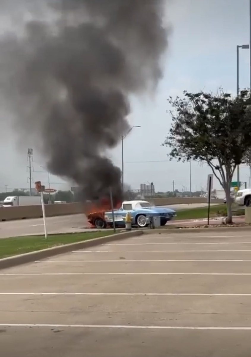 DFW Scanner on Twitter "Vehicle fire today in front of the Hooters on 75 in Plano. 😞 Luckily