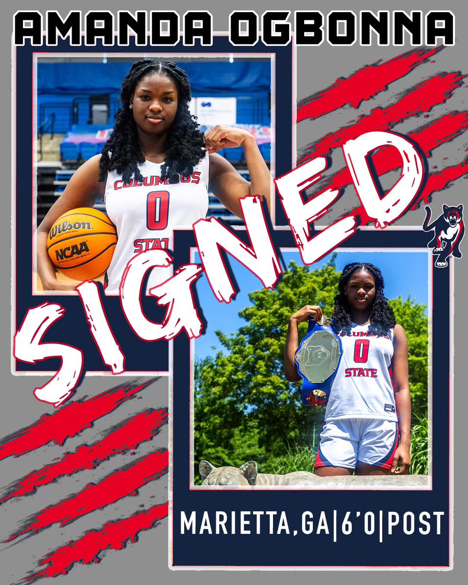 Georgia Queen Elite Basketball (@georgiaqueenel1) on Twitter photo 💪🏾💪🏾💪🏾💪🏾 It’s official our double double machine <a href="/amandaogb_/">Amanda Ogbonna</a> is off the books, the growth over the last 3 years has been nothing but amazing we are so proud of you <a href="/CSUCougarsWBB/">Columbus State Women’s Basketball</a> is getting a s💎that is going to help build on that tradition.. something special in the making 👏🏾👏🏾 💪🏾💪🏾💪🏾💪🏾 It’s official our double double machine <a href="/amandaogb_/">Amanda Ogbonna</a> is off the books, the growth over the last 3 years has been nothing but amazing we are so proud of you <a href="/CSUCougarsWBB/">Columbus State Women’s Basketball</a> is getting a s💎that is going to help build on that tradition.. something special in the making 👏🏾👏🏾