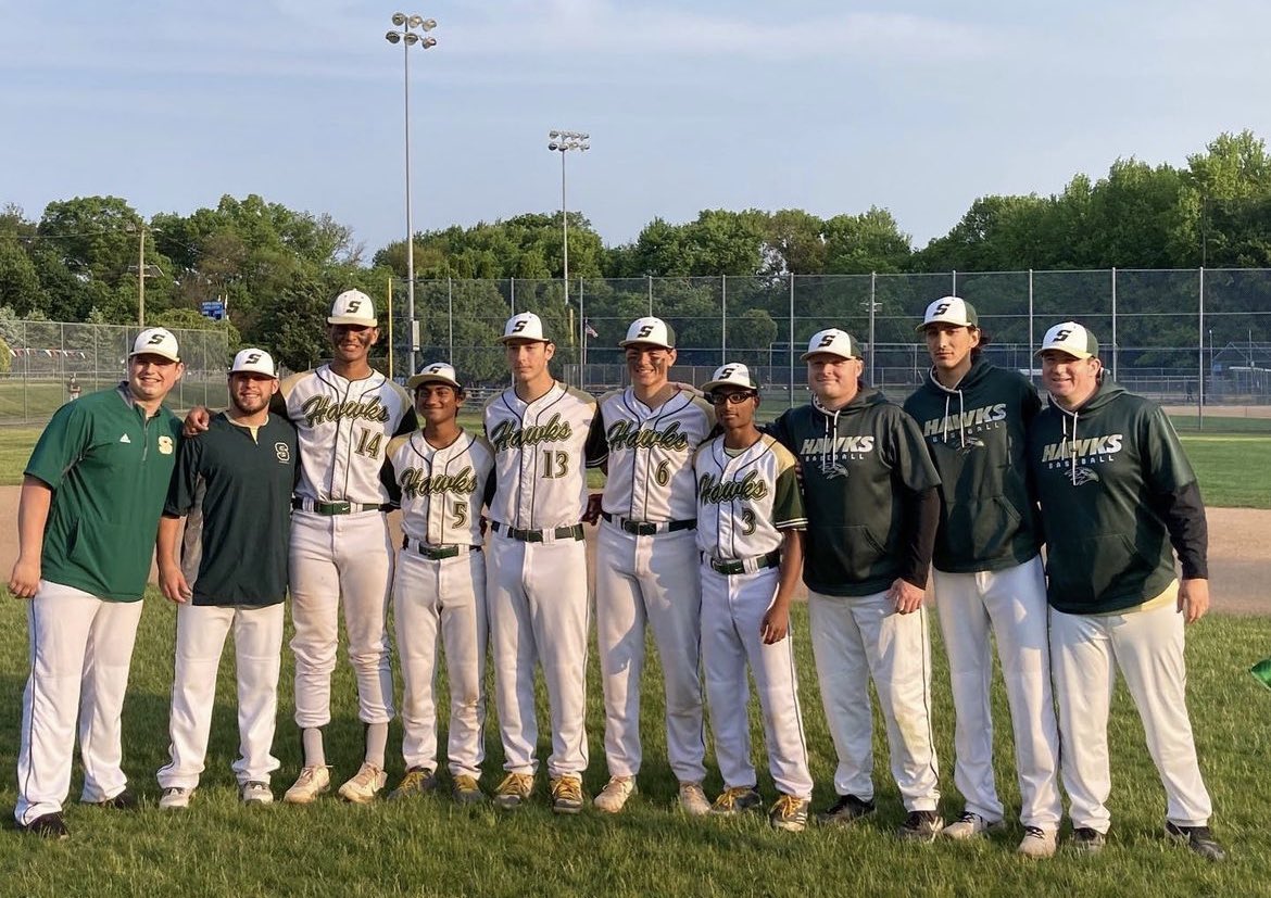 JPS_baseball's tweet photo. Hawks win 13-3 on Senior night in the season finale! Glad we got to send these  seniors off on a positive note. We cannot wait to see what you accomplish in your future endeavors. Thank you to @HawksofJPS and the rest of the HAWKS family for the support tonight! https://t.co/nboWKgRdhh