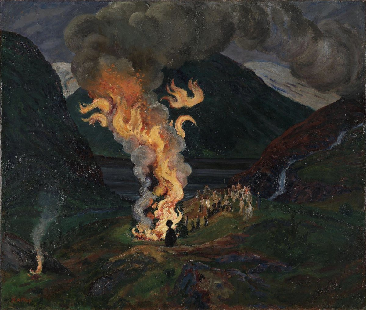 0zmnds's tweet photo. Nikolai Astrup
Jonsokbål https://t.co/TAmy8o3VLG