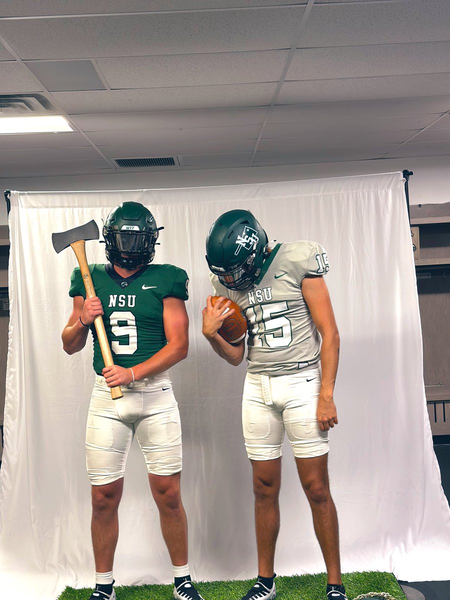 bretthoffmannnn's tweet photo. I am blessed to receive my 5th offer from @NSU_Football https://t.co/fReQSy4crB