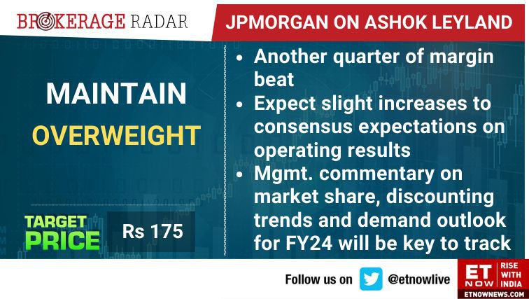 #JPmorgan on #ashokleyland