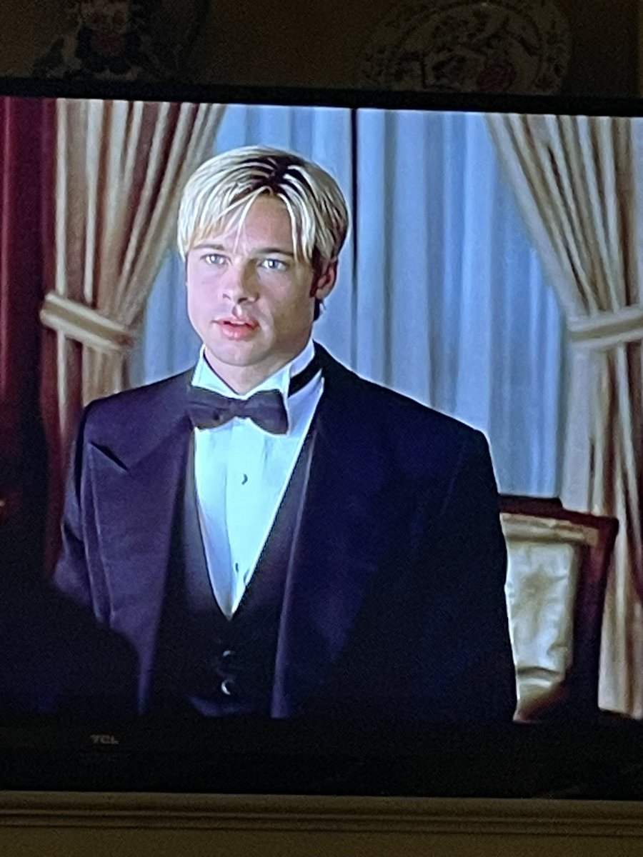 How hot do you have to be for Death to fall in love with you? #meetjoeblack #BradPitt #moviecritic