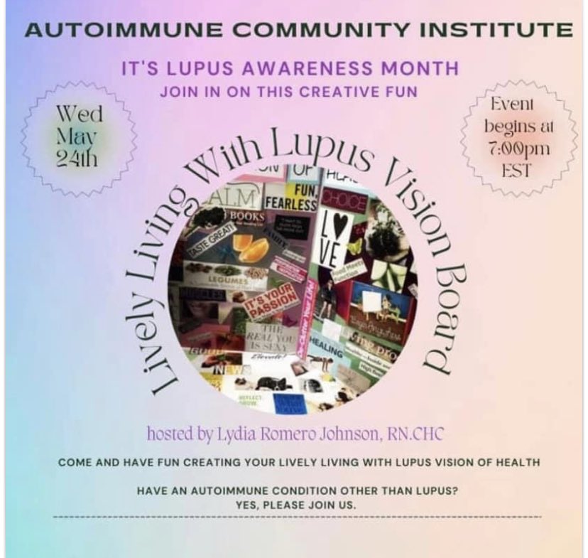 Tomorrow 💜 Join us > us06web.zoom.us/meeting/regist…

#lupus #autoimmune #vision