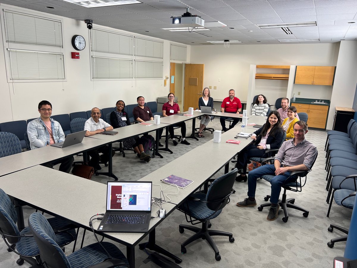 DrChamon's tweet photo. Look at all of us cool kids getting together to talk electrical and computer engineering research :) #wiscprof https://t.co/pMG3tlLMoS