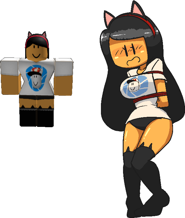 Avatar Hot Girl Clothes Roblox Realistic Avatar Playing R6 Games In Roblox