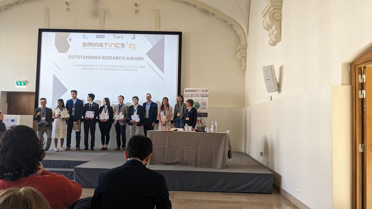 SalesLaboratory's tweet photo. Congrats to @m9h9c &amp; @YAFarnam for being selected for an Outstanding Research Award for their paper/presentation at @SmartincsEU'23. Great to showcase the @DrexelEngr team's hard work for our @NSF funded project aimed at developing bio-inspired fibers for self-healing concrete. https://t.co/AtpGkHJdzo