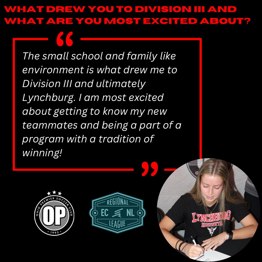 OP_ECNL_RL's tweet photo. Teigan is a midfielder and spent four years at OP experiencing both the ECNL and ECNL RL levels under a couple different coaches! Sheβs excited for playoffs and finding her home at Lynchburg! πͺπΌπ @op_soccer_club #OPECNLRL #OPNEXTLEVEL #DDT #OPNation https://t.co/OGiC9VHWet