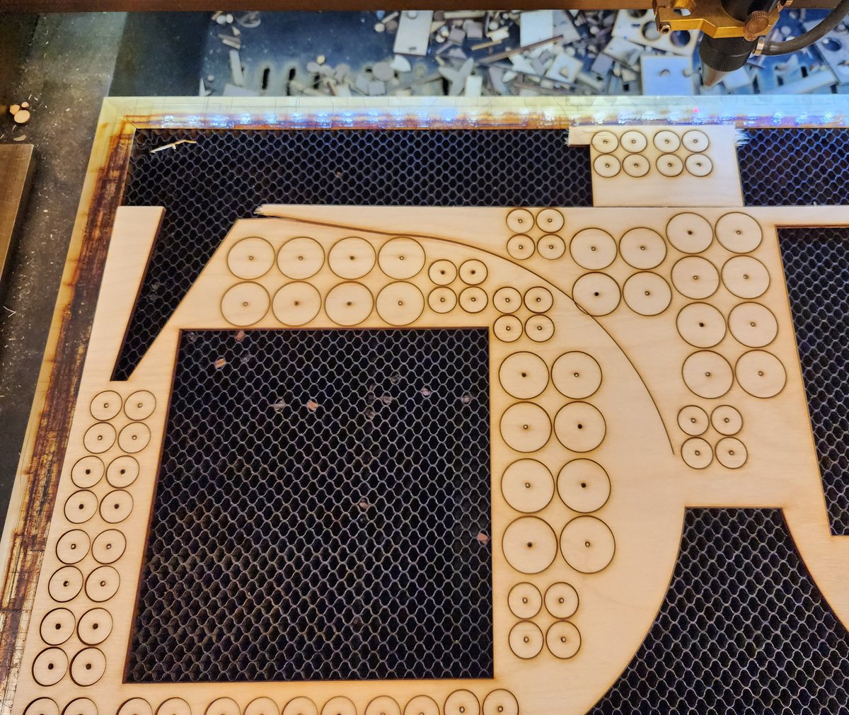 Use that scrap! #nowaste #lasercutting