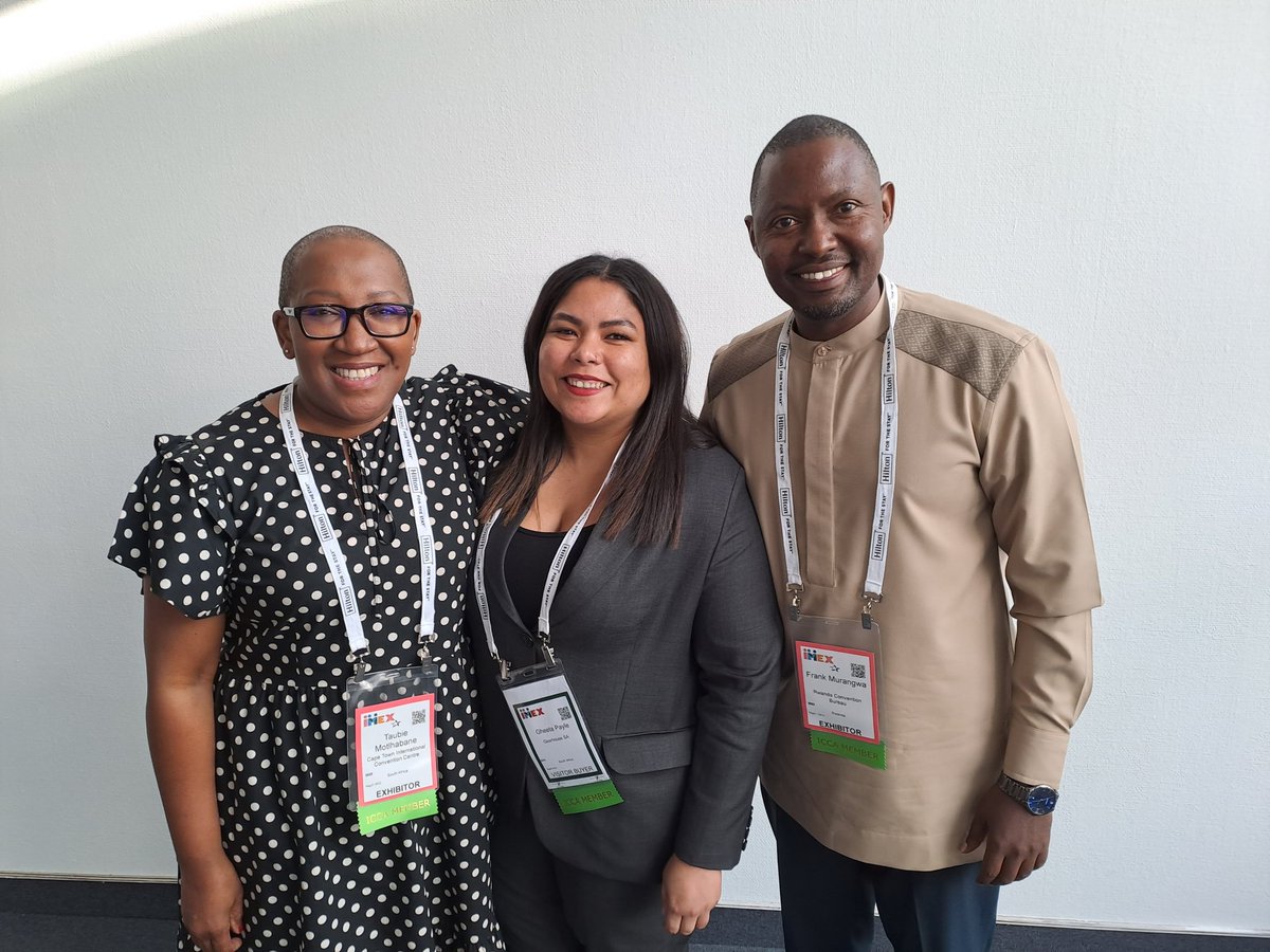 Congratulations to Gheeta Payle on her election as the Africa representative on the ICCA Future Leaders Council.   @GearhouseSA <a href="/ICCAWorld/">ICCA</a> <a href="/taubiex/">T. Taubie Motlhabane</a> <a href="/fmurangwa/">Frank Murangwa</a>