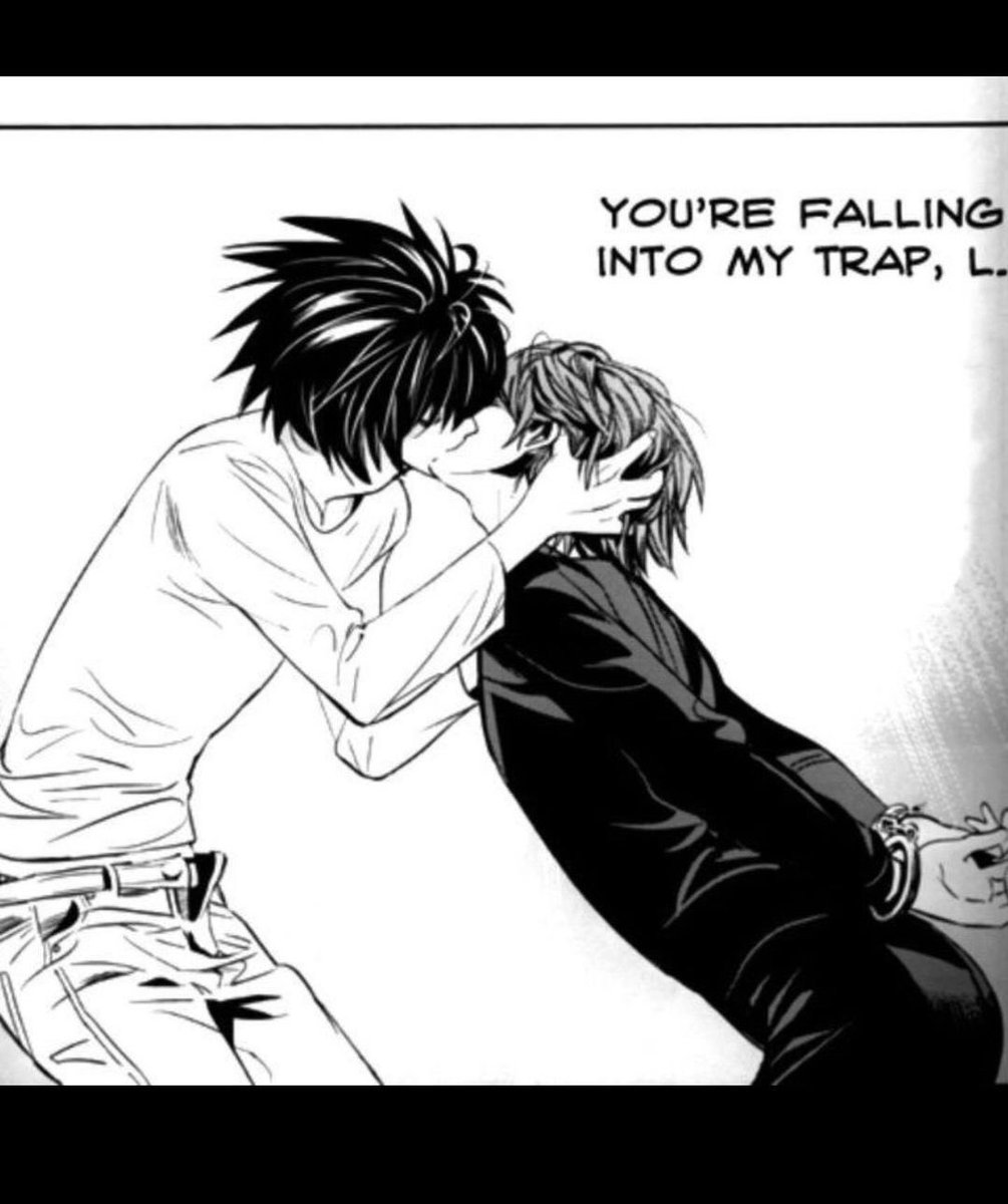 RedTheFunky's tweet photo. guys i love deathnote!!! #deathnote #gay #anime #manga https://t.co/aJhSLjTnP0