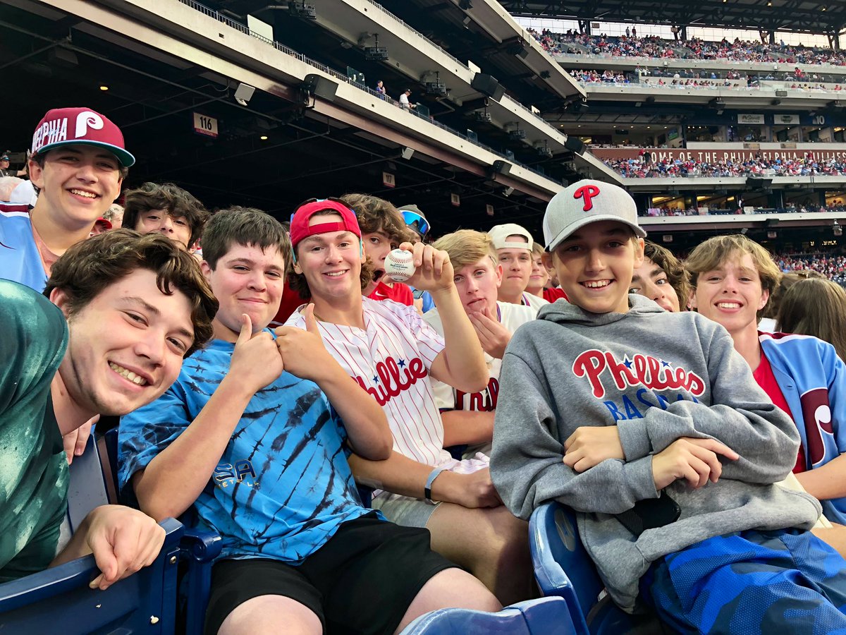 The Moose take over the Phillies game and come away with not 1 but 2 game balls! #gotown