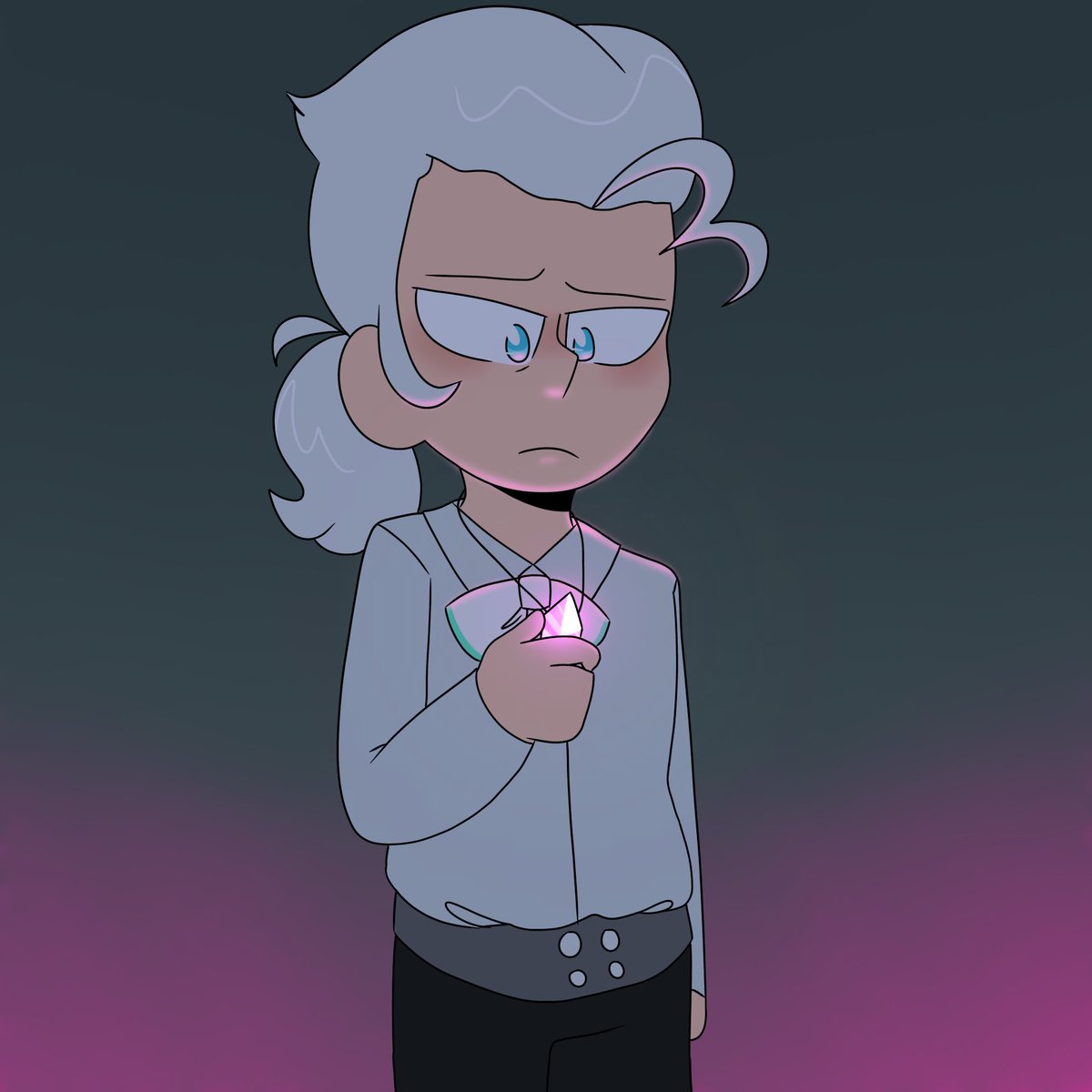 chloefandomarts's tweet image. / / marshal don’t look, implied silvercandle?

“A faint glow…”
[#inanimateinsanity #inanimateinsanityinvitational #ii #osc]