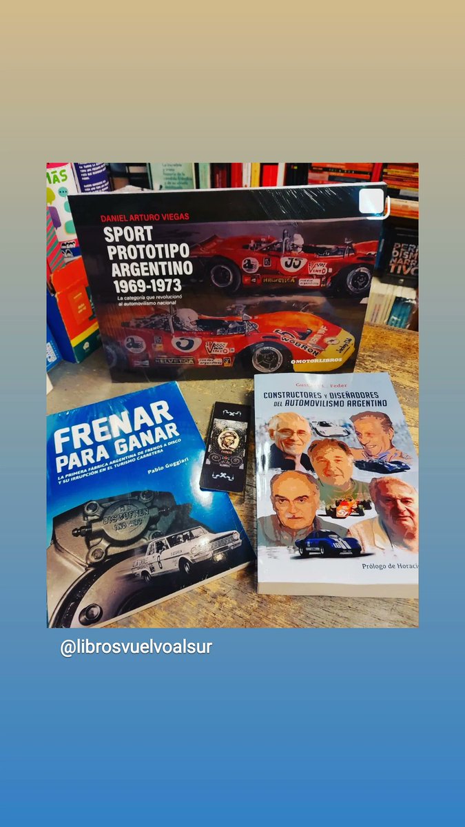 motorlibros's tweet photo. En Librería "Vuelvo al Sur" #ParquePatricios es temporada de de #Motorlibros https://t.co/OmFyYQvdQ7