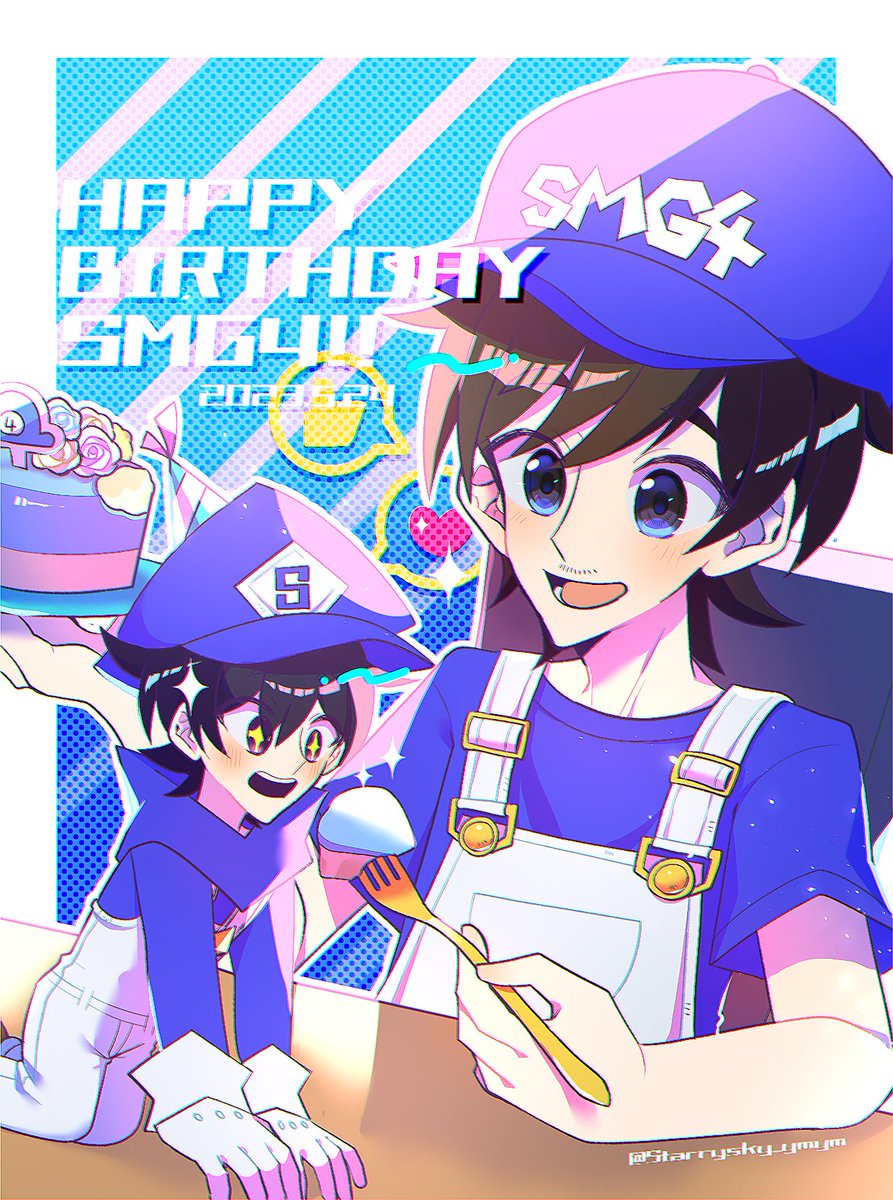 HAPPY BIRTHDAY SMG4/Luke-san!!!🥳🎉🎂
#SMG4 #smg4fanart