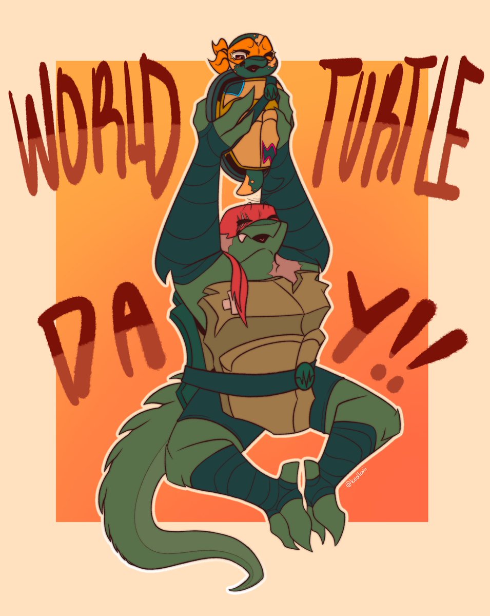 It’s World Turtle Day‼️

I totally did not draw this almost the whole day I don’t know what your talking about akahgsfs

#worldturtleday #rottmnt #SaveRiseofTMNT #rottmntfanart #rottmntraph #rottmntmikey