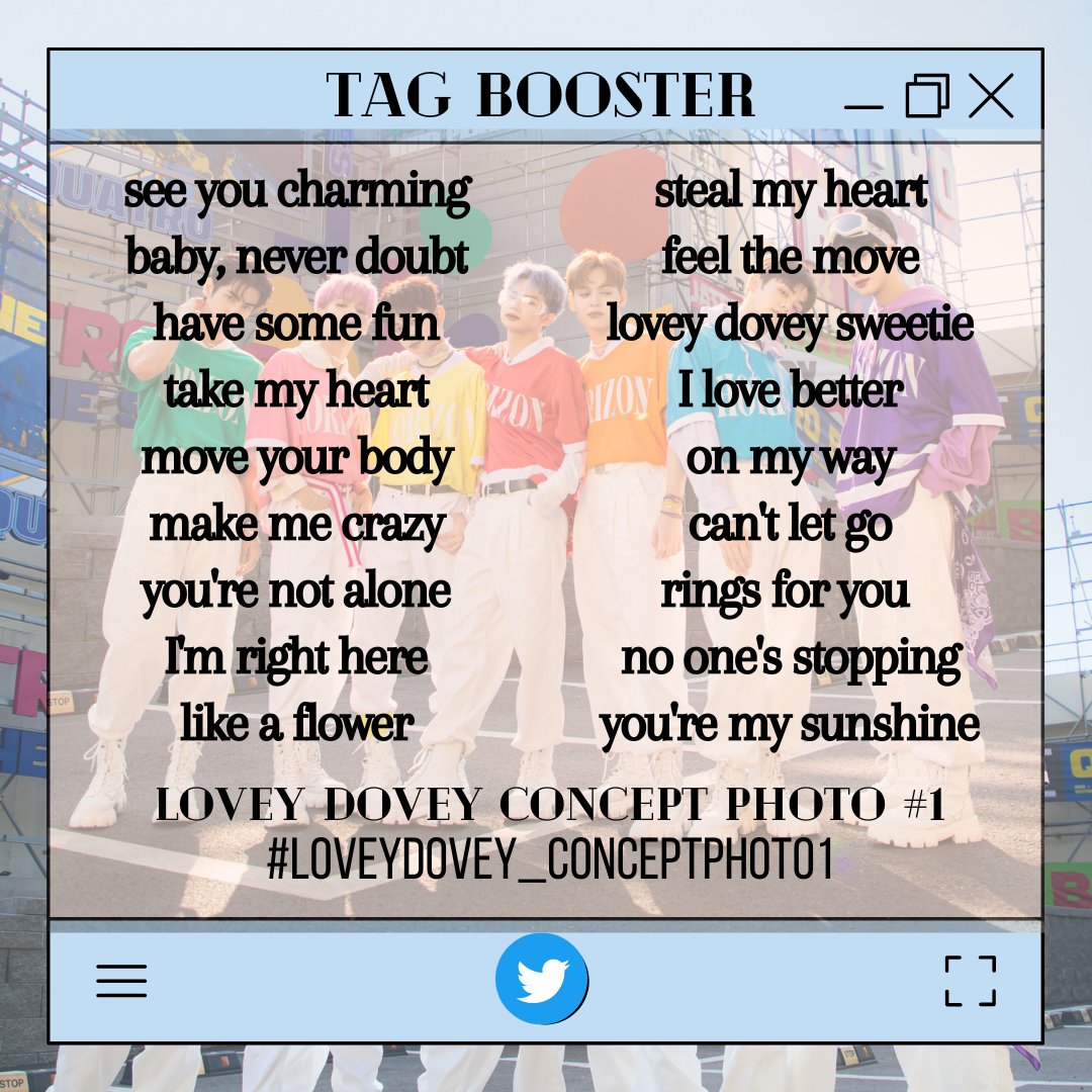 HORI7ON MINDANAO on Twitter "Recycling this Tag Booster! Comments with your favorite Lovey