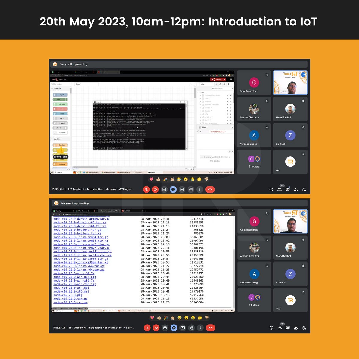 tr_trobot's tweet image. Last week, T-Robot hosted an online training program with 401 registered participants, delivering 6 sessions on IoT, AI, and Industrial Robot in just 2 hours per session. Stay tuned for more knowledge-expanding opportunities with T-Robot! 🚀
@mtdcmalaysia 
#trobot #co9p #training