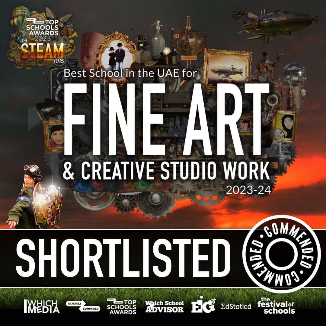 Big News Alert!🌟 Our school has been shortlisted as the Best School for Fine Art and Creative Studio Work in the UAE at the Schools Compared Top Schools Awards 2023-2024! 🏆

#SchoolsComparedTopSchoolsAwards  <a href="/Taaleem/">Taaleem</a>