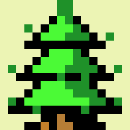 Azwar_1313's tweet image. #cemara #pixelart #pixelartist