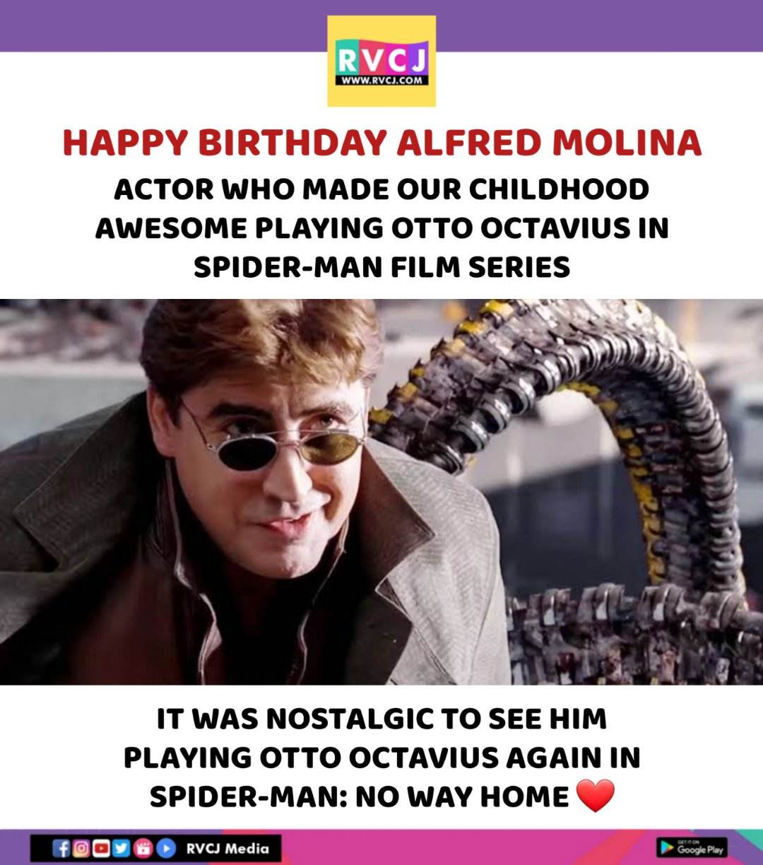 Happy Birthday Alfred Molina   