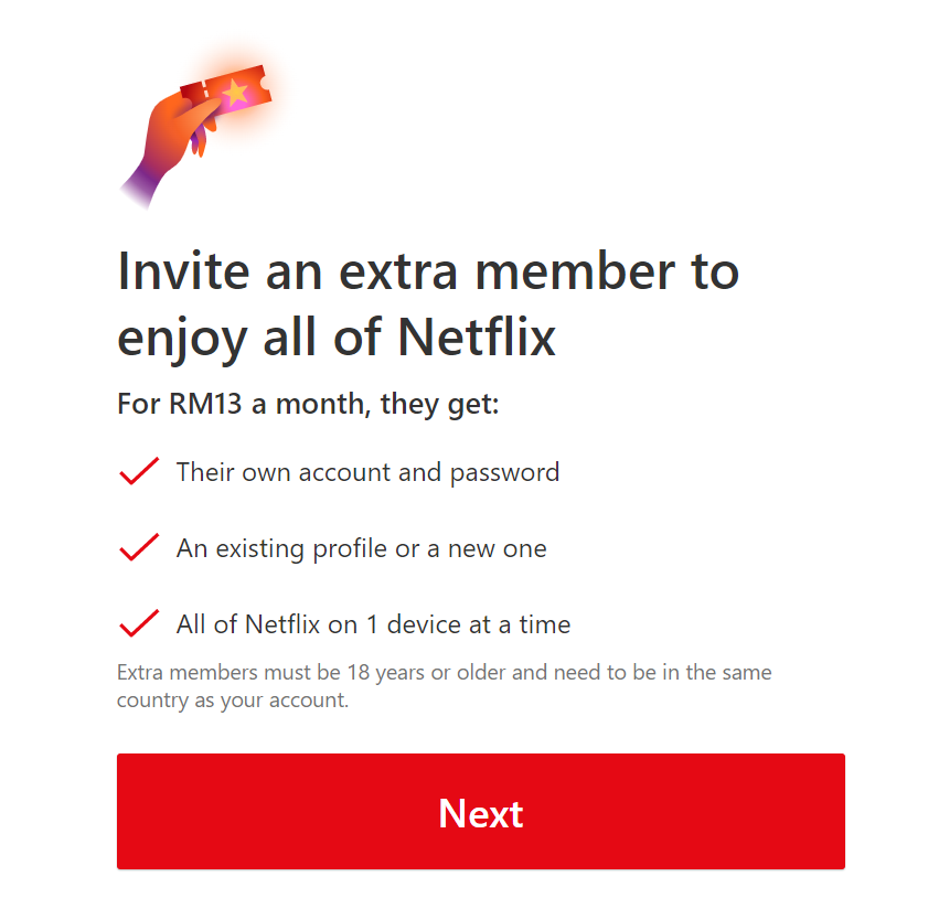NewsBFM's tweet image. 1. Netflix users in Malaysia who are sharing accounts with those living outside their households will now be charged RM13 a month.

Netflix says it will begin sending emails today to Malaysian subscribers who are sharing accounts with those not living in the same household.