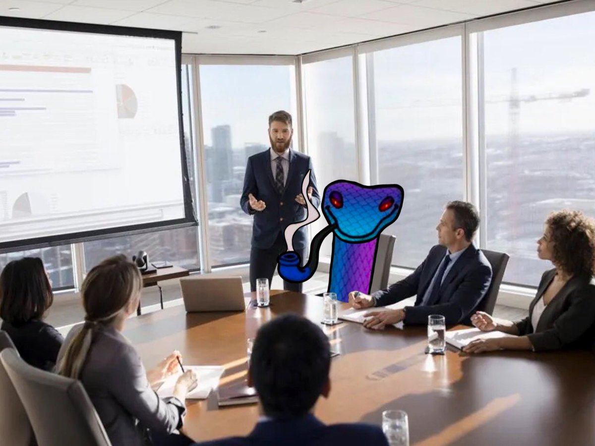 Snek 🐍 on Twitter: "The $SNEK 🐍 had some interesting meetings today 👀  https://t.co/d3jJ3OnUrr" / Twitter
