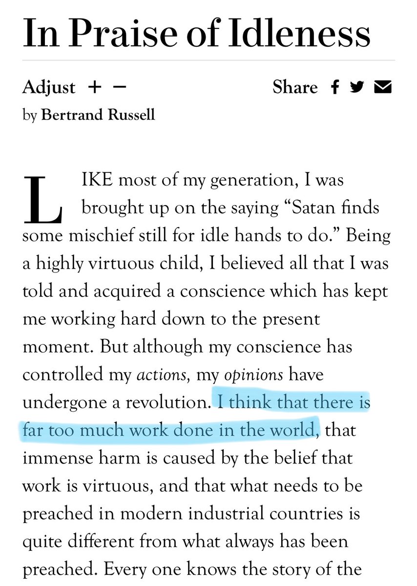 Such a nice turn of phrase.  

This essay is such a fun read and wild that it was written 1930 years ago