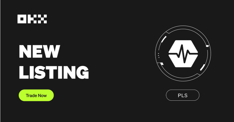 okx's tweet photo. 🚨 #NewListing ALERT 🚨

📈 PLS/USDT @PulsechainCom Spot Trading is now open 🟢