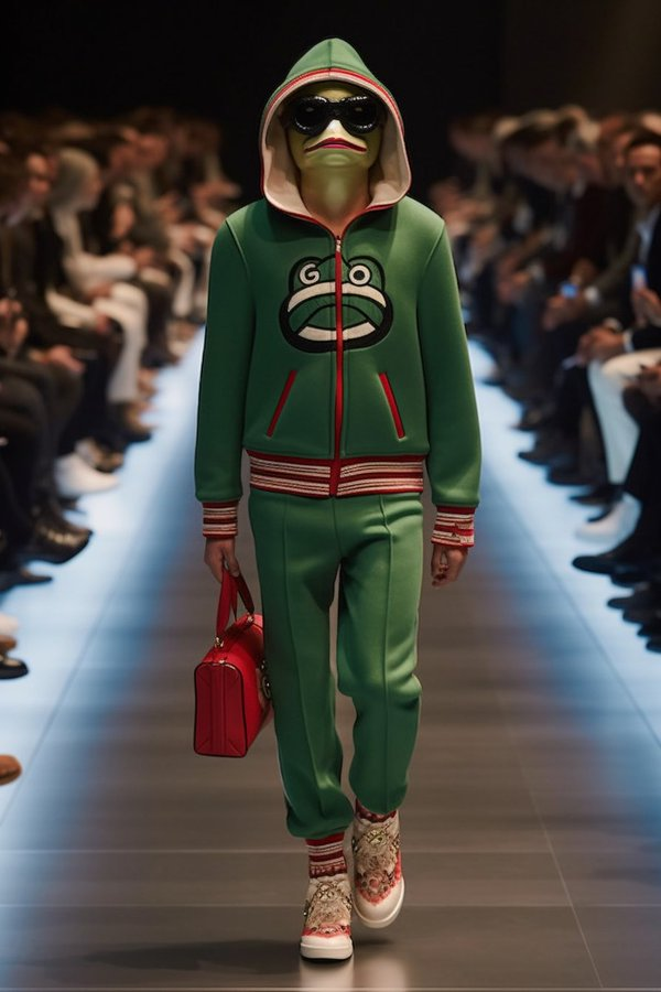 GavinLee0522's tweet photo. Gucci x $Pepe 联名商品🐸 https://t.co/9LYK1e0xPN