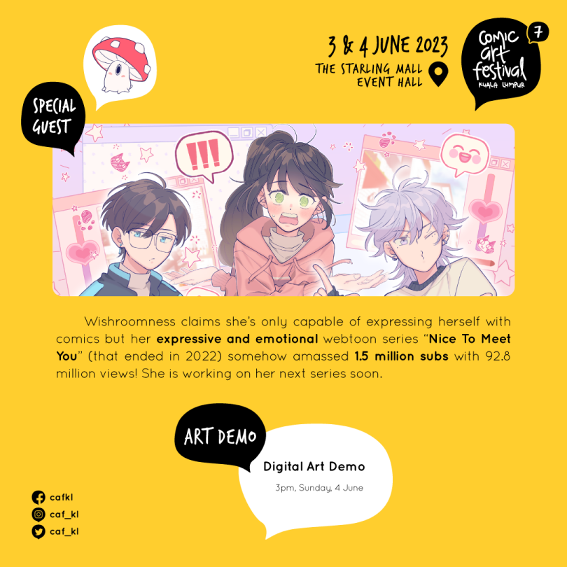 _flyte's tweet photo. Join Wishroomness for a digital art demo at CAFKL7 on 4th June at 3pm for tips &amp; tricks plus insight on her art process.

#cafkl7 https://t.co/xr0dNt6UHo