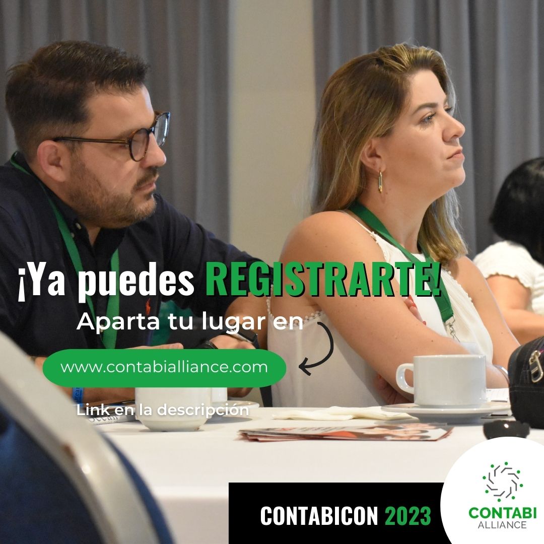 🚨#ContabiCon23 regresa a Cancún en 2023🚨
Con dos días de entretenimiento, conferencias magistrales, sesiones de trabajo, networking y mucho más.
YA PUEDES REGISTRARTE EN👉🏻 contabialliance.com/contabicon2023