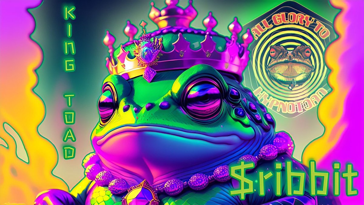 nakedstoneart's tweet photo. $RIBBIT #RIBBIT #RIBBILOUTION #KINGTOAD #HYPNOTOAD #MEMECOIN @Ribbit_coin https://t.co/cLhELRZGuL