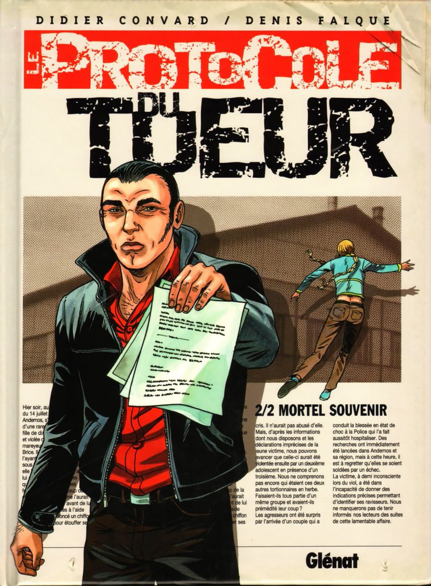 3gr3S_S3rg3's tweet photo. @vadub69 Aaah ouiais…
Ensuite tu te fais les séries BD 
- Le tueur (3 cycles magnifiques)
#Jacamon #Matz @CastermanBD 
Puis tu enchaînes 
- Protocole du Tueur
le tueur a la ficelle 
Mortel souvenir 
#Convard #Falque @GlenatBD 
👌🏻😉👍🏼 https://t.co/ojnfrkRBtZ
